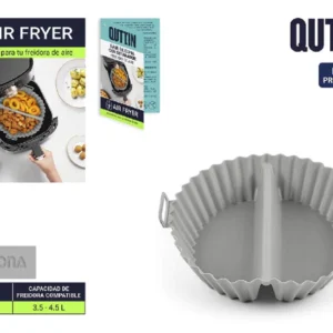 Airfryer szilikon alátét szeparátorral, 20 cm – Quttin