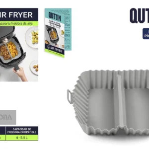 Airfryer szilikon alátét szeparátorral, 20 cm – Quttin