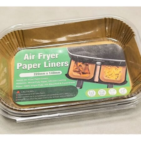 EUROBATT airfryer eldobható sütőpapír betét – 24 x 14 cm, 50 db